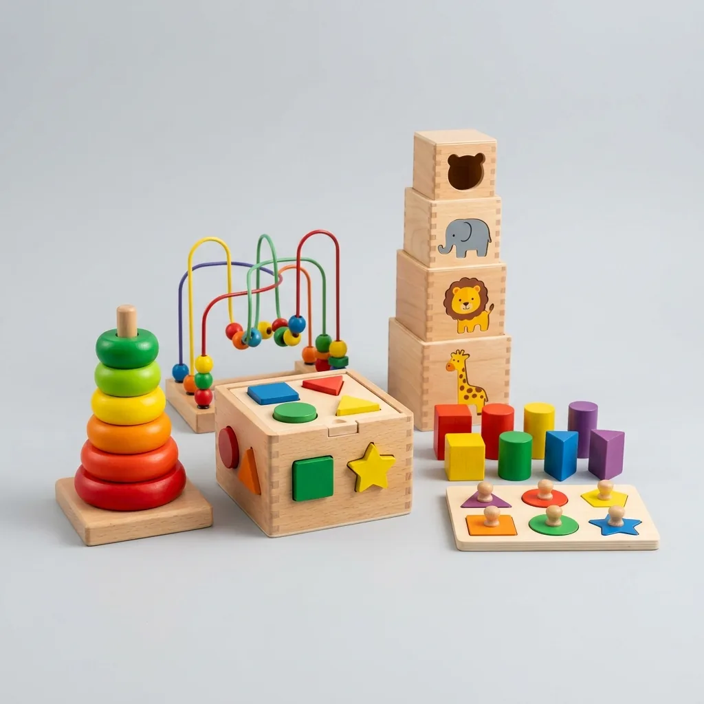 Verleih von Holzspielen und Montessori-Materialien in Cagliari