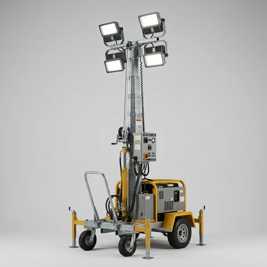 Vermietung von LED-Lichtmasten in Cagliari